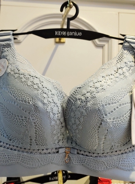 100%感觉百分百桑蚕丝舒适文胸B杯软钢圈轻奢调整聚拢内衣1556