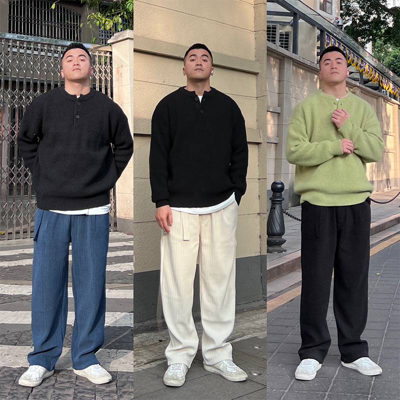 FFMR长裤宽松直筒灯芯绒