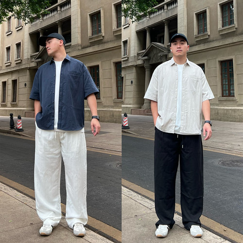 FFMR天丝亚麻透气轻薄休闲裤