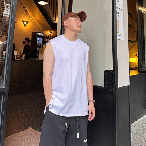 FFMR无袖夏季圆领坎肩背心