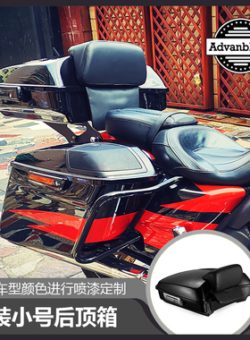 Advanblack哈雷路王公路大道滑翔改装喷漆定制颜色旅行小号后尾箱
