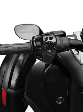 进口can-am庞巴迪Spyder蜘蛛侠F3 S F3T改装电加热手把套黑色握把