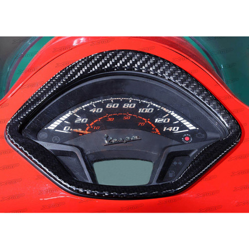 适用于Vespagts300碳纤维仪表框
