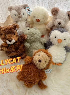 英国Jellycat小鸡企鹅驯鹿