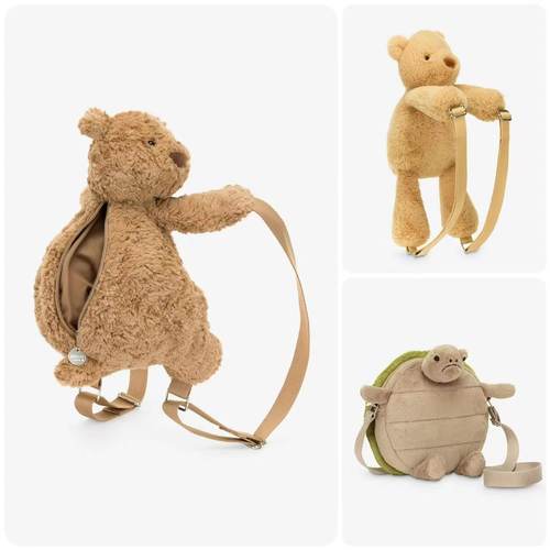 jellycat巴塞罗熊邦尼兔包包