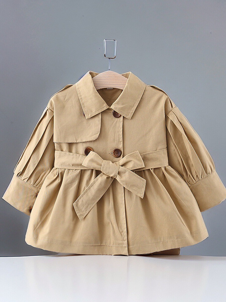 여아용 윈드 브레이커 재킷 어린이 2024 새로운 중장형 한국 ??스타일 가을 옷  유행 어린이 봄 가을