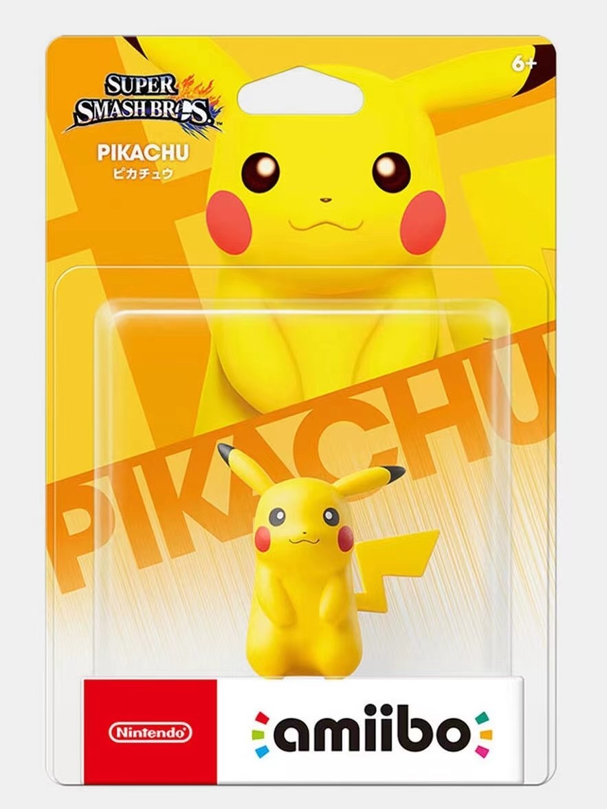 任天堂amiibo手办明星大乱斗皮卡丘 胖丁 雪人兄弟宝可梦港版现货