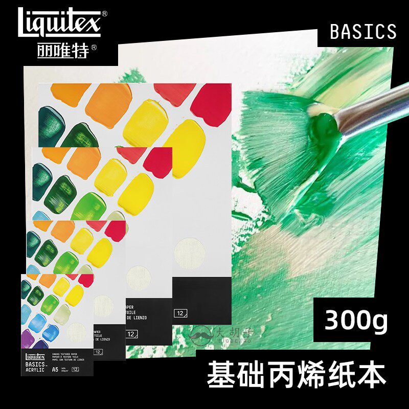 丽唯特300g丙烯画本纸本