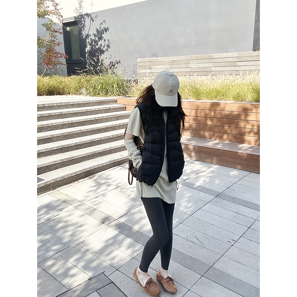 CHIA冬季怒推实用款比常规更长一点的白鸭绒马甲排骨感充绒量83g+,女装/女士精品,羽绒服,淘宝优惠券,粉丝福利购,淘宝优惠卷