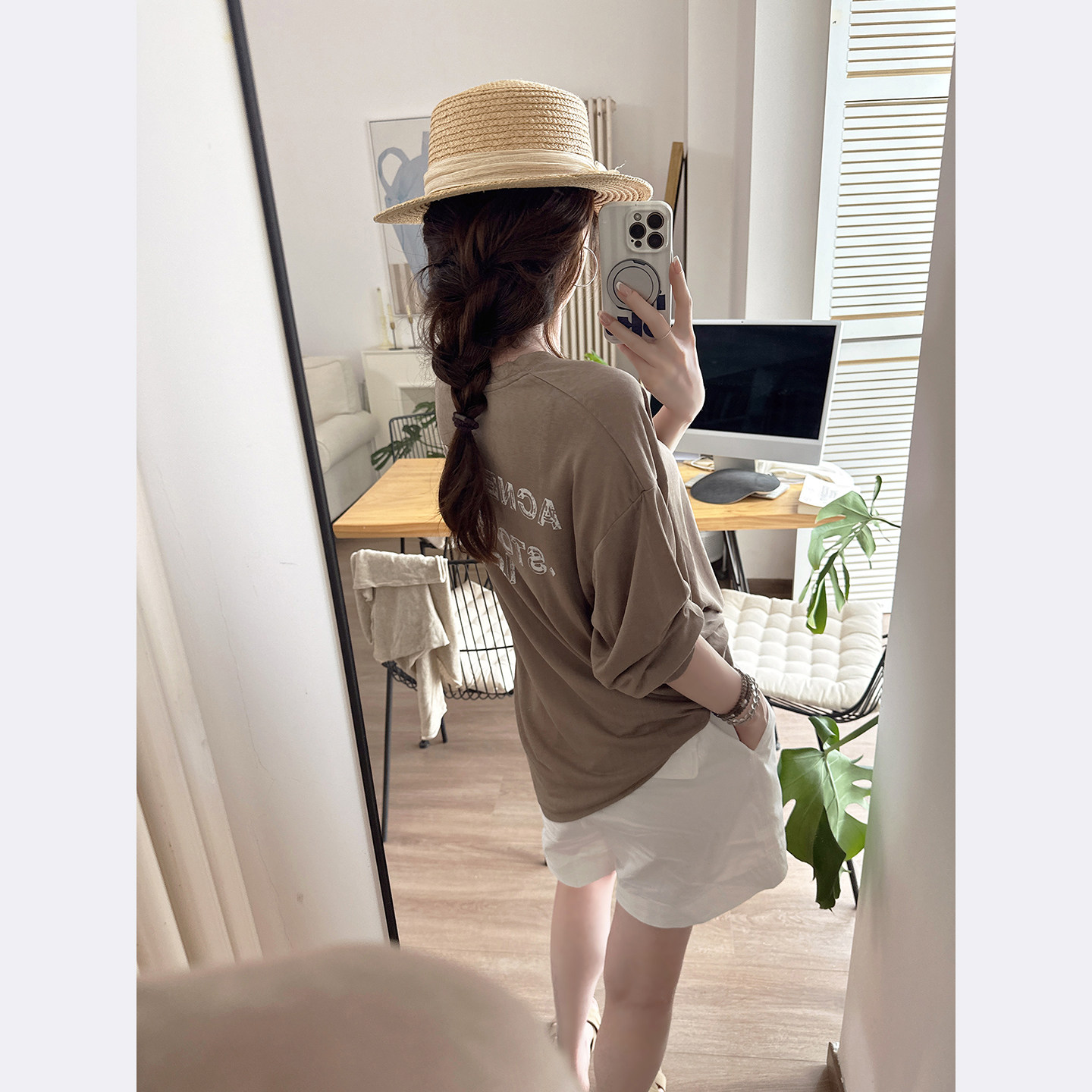 CHIA夏季防晒空调衫美背长袖中长款宽松不挑人版型冰丝棉感巨好穿