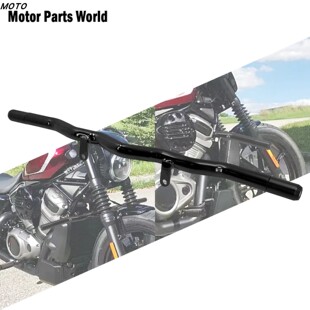 适用哈雷运动者sportster s1250S夜行者975改装一字杠竞技杠 护杠