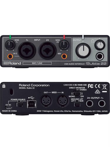 Roland罗兰电吉他录音编曲K歌