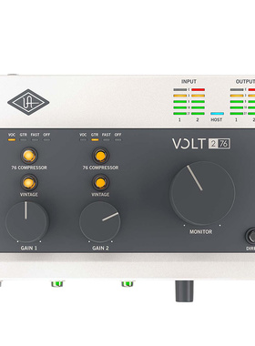 UA Apollo VOLT1 276 阿波罗USB声卡专业录音有声书配音专用设备