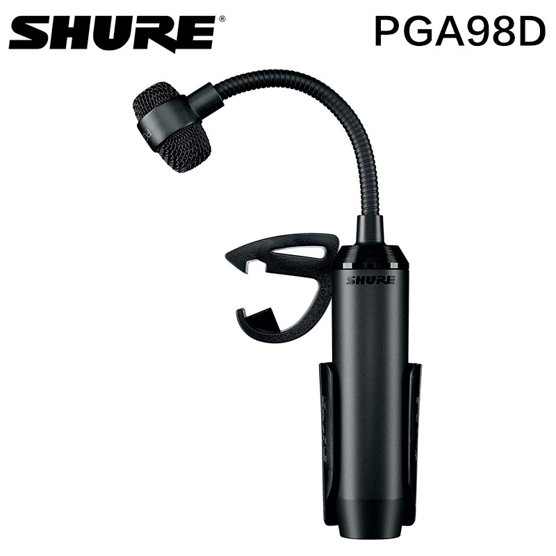 Shure/舒尔PGA98DLC电容话筒专业鼓打击乐器萨克斯录音拾音