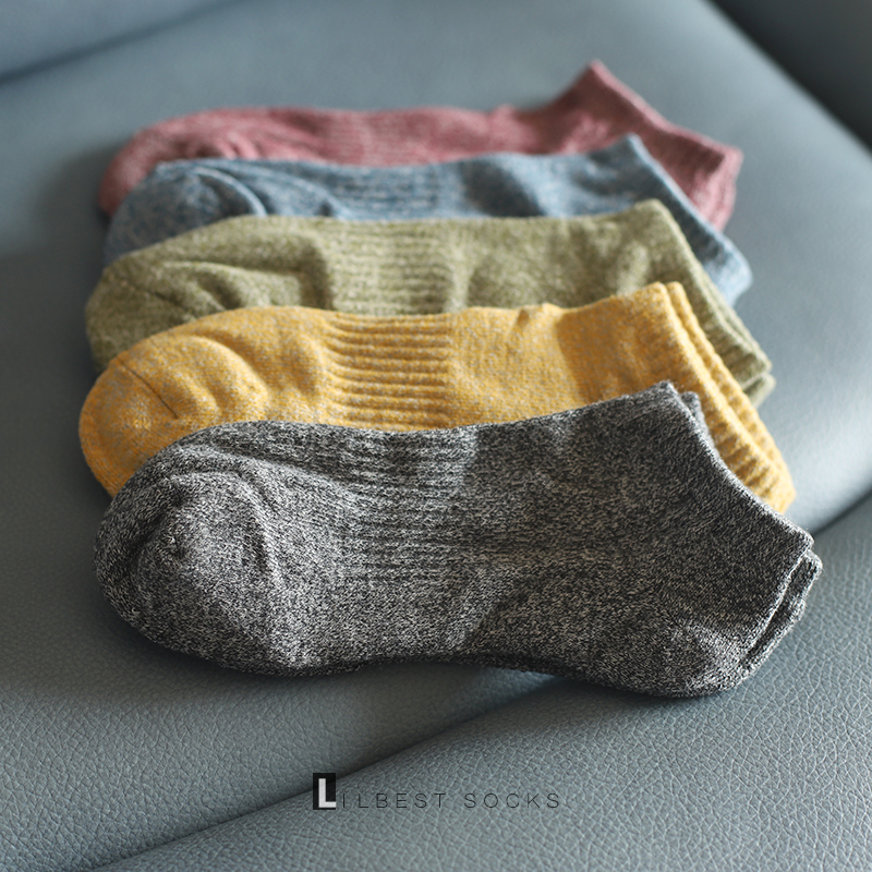 袜子男加厚保暖百搭跑步毛圈袜子