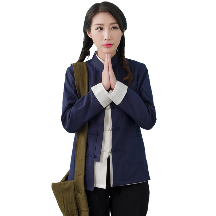 民国风复古女装汉服改良女秋冬外套盘扣上衣女禅服红色中式女唐装|ruв категории Женская одежда, костюм/национальная одежда/театр костюм, костюм/китайский стиль одежды, пальто - от Buy2taobao.com для оказания профессиональной услуги покупки агента Taobao