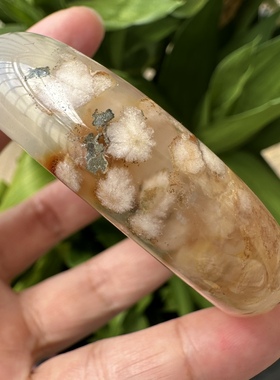 时尚风樱花彩色女神硬核玛瑙手镯