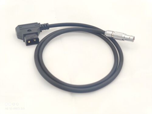 D-TAP B型V口转lemo0B2针直头威固猛犸Teradek无线图传电源线