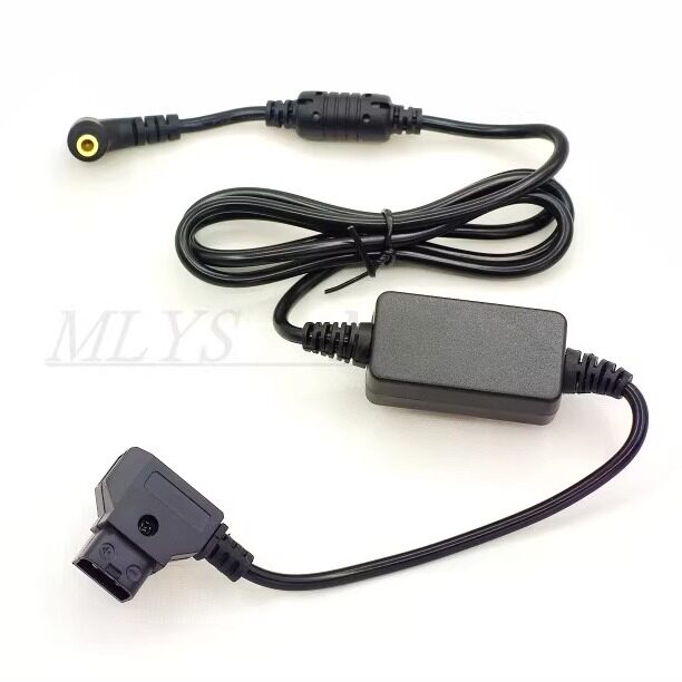 适用松下DVX200 eva1 B口电源线通用索尼FS5 Z190摄像机12V供电线