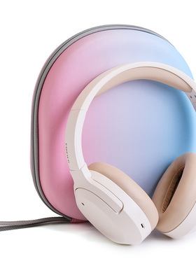 适用 JBL LIVE JR460NC  TUNE 600 660 710BT  760 770 NC蓝牙头戴式耳机包卡通包EVA保护盒充电头收纳包