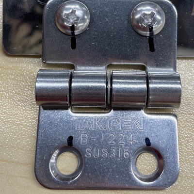 B-1224原装进口日本泷源TAKIGEN不锈钢船用合页铰链