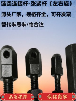 SRC-R50/SRC-L50/SRCS-R50/SRCS-L50单头链条连接杆/不锈钢连接杆