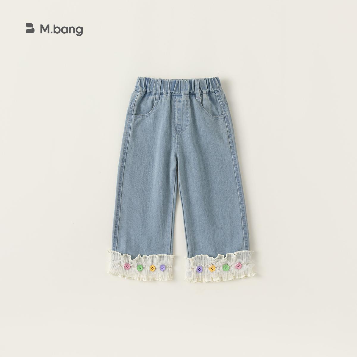 宥宝童装女童韩版蕾丝拼