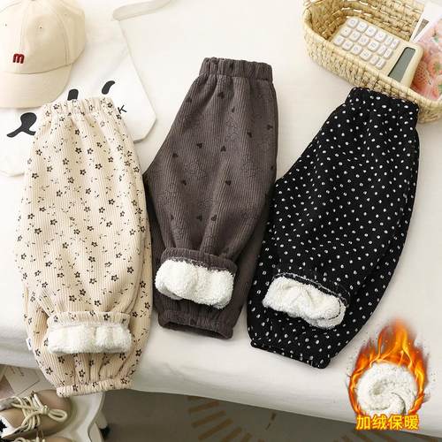 冬季宝宝男童儿童裤子女