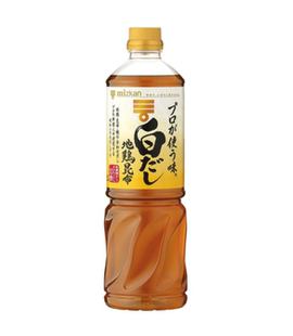 日本进口mizkan味白土鸡海带浓缩白高汤500ml1000ml