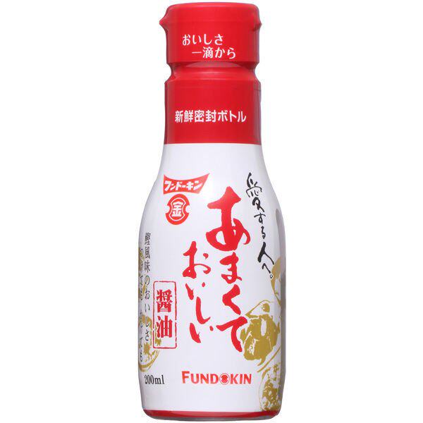 日本进口  フンドーキン九州甜酱油 日式风味调味酱油生抽 200ml