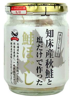 日本知床产秋鲑鱼盐鲑鱼肉松110g