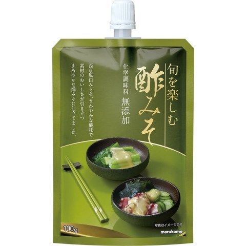 日本进口 Marukome丸米酢みそ 醋味噌 日式料理蘸酱调味酱 100g