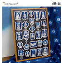 贵州冰箱贴苗族银饰云南扎染苗银贵阳苗疆文创纪念品特色旅游礼品