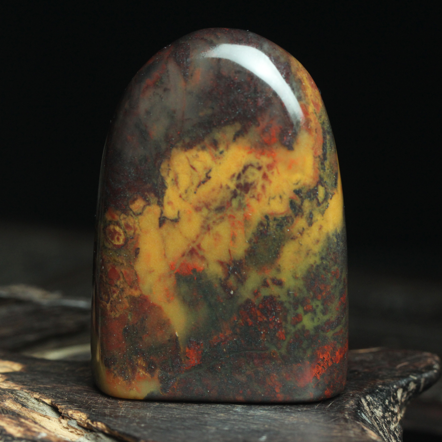 玉枢坊精品鸡油黄天然桂林鸡血玉随形印章鸡血石闲章玉石原石章