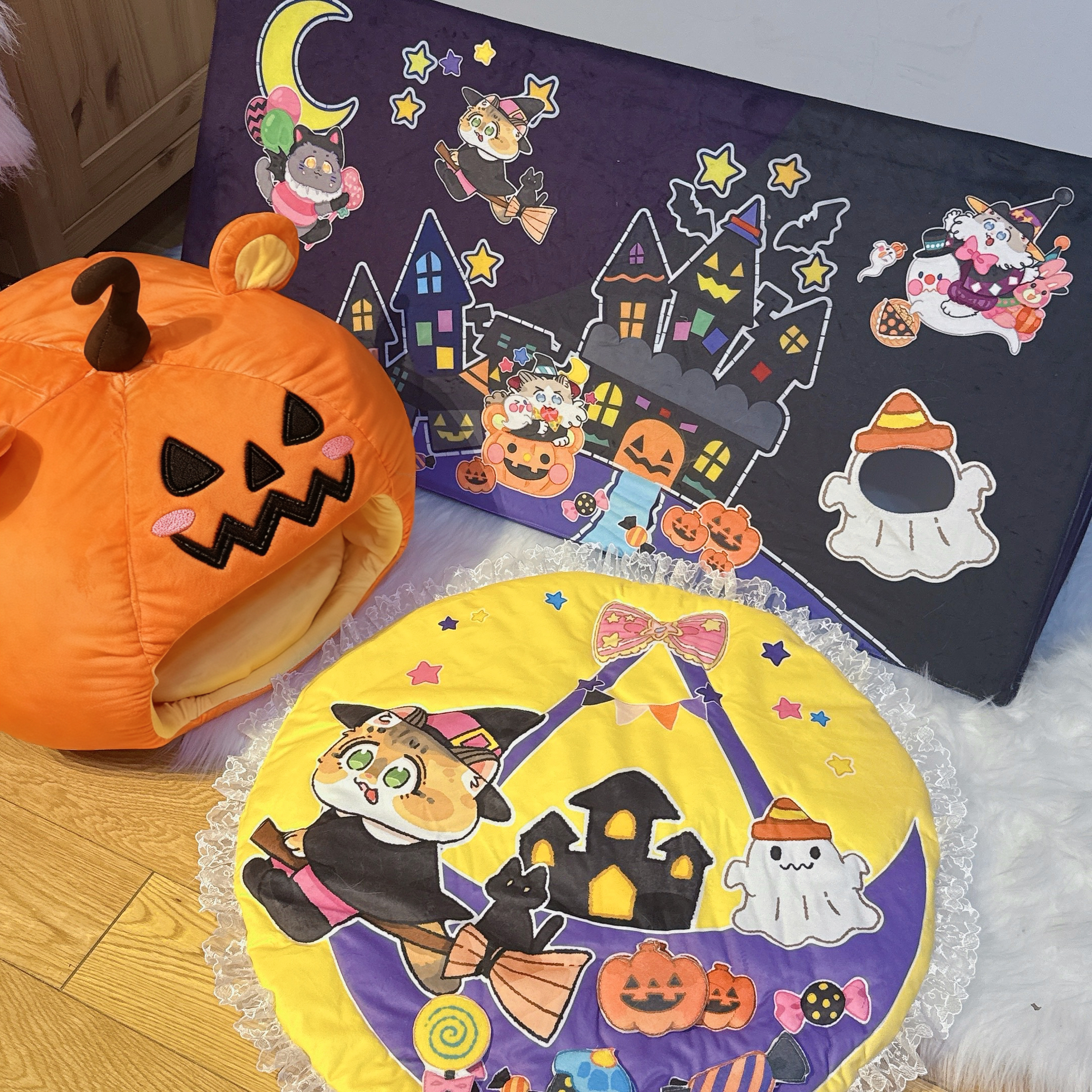 2025万圣限定现货3天左右发 猫窝 隧道 丰容玩具 大漂亮 不退换