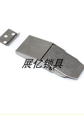 304不锈钢搭扣DK607隐藏式锁扣工业设备箱柜锁暗装弹簧锁扣