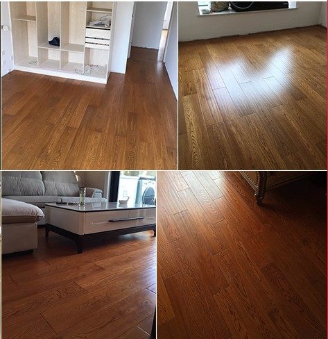 热芯地板 自发热地板 实木复合电热地板 地暖地热地板康辉地板