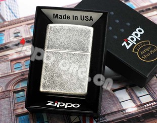 芝宝打火机 ㊣Zippo 仿古银121FB 专柜正品