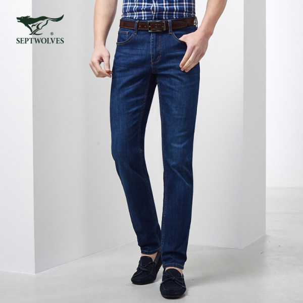 七匹狼 男士牛仔裤 天猫优惠券折后￥179包邮（¥ 219-40）