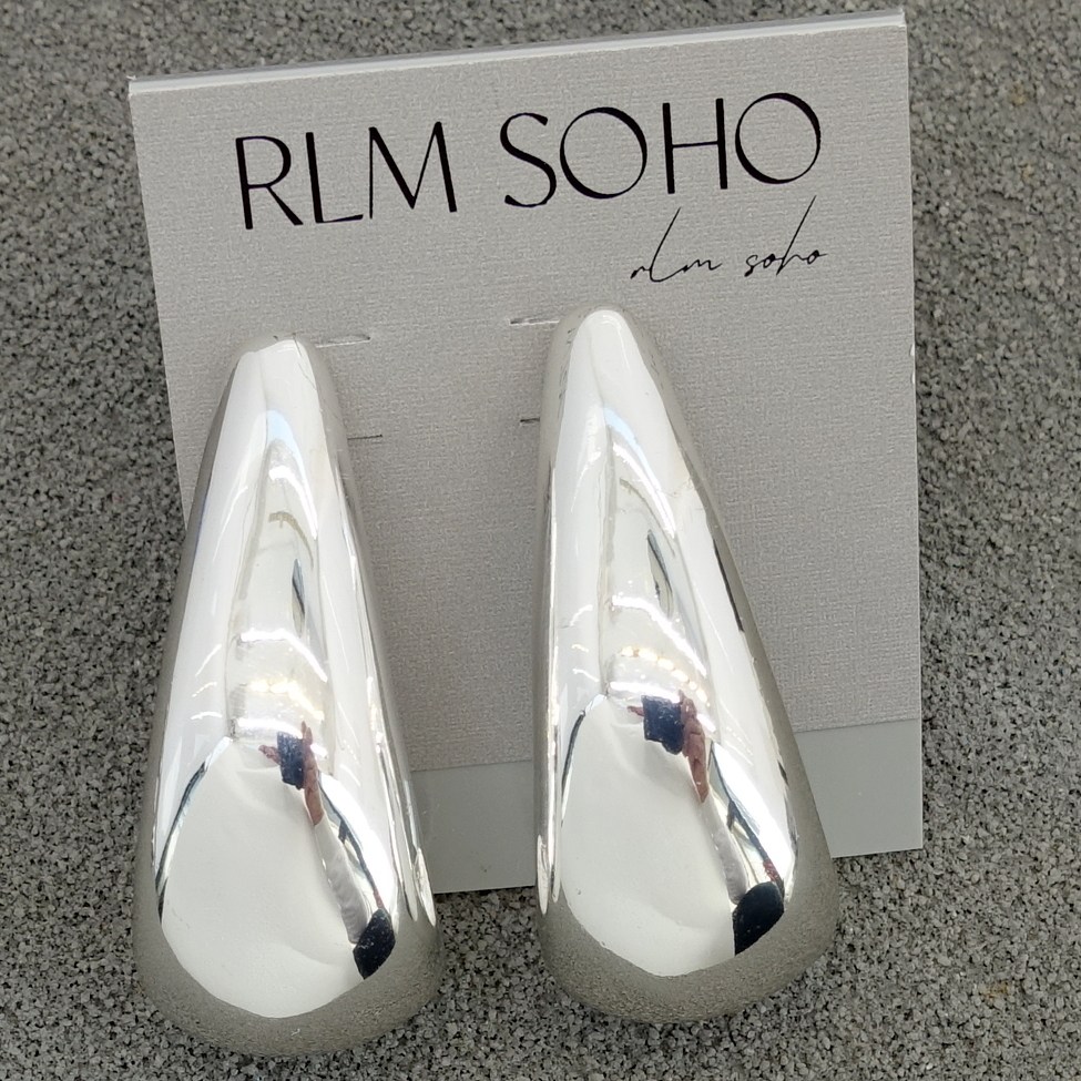 拉睦RLM SOHO设计师腔调森女文艺范舞台走秀场宴会派对重磅耳钉针
