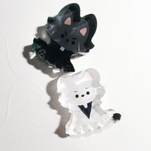 新款全职读者视角同人自制金独子刘众赫亚克力黑白小立牌桌面摆件