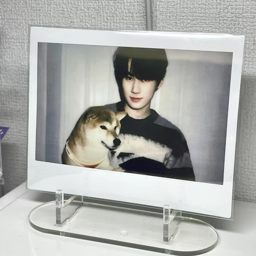 TNT时代少年团周边高颜值张真源同人自制拍立得三寸直角亮膜小卡