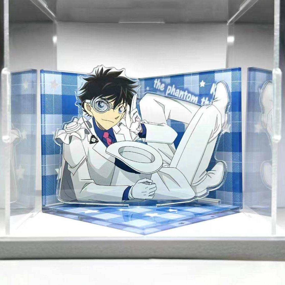 小红书同款名侦探柯南黑羽快斗怪盗基德亚克力立牌高颜值桌面摆件