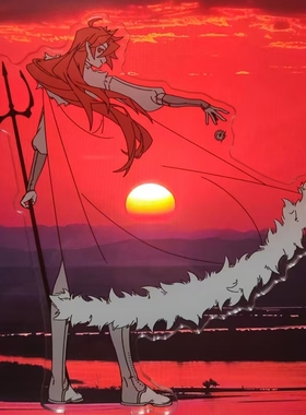 Technoblade合影立牌同人自制亚克力高清立牌桌面装饰收藏摆件