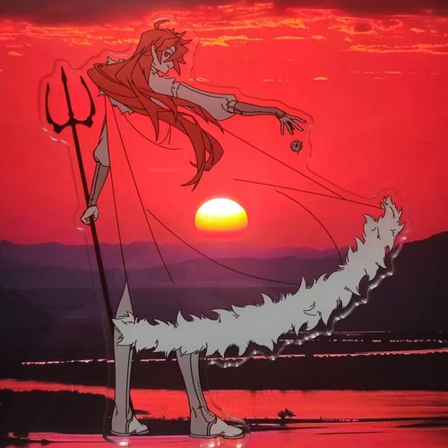 Technoblade合影立牌同人自制亚克力高清立牌桌面装饰收藏摆件