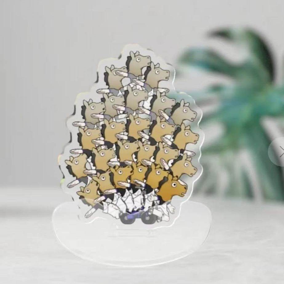 新款明日方舟周边绳斤马头亚克力立牌装饰摆件谷子收藏二次元礼物,模玩/动漫/周边/娃圈三坑/桌游,动漫徽章/立牌,淘宝优惠券,粉丝福利购,淘宝优惠卷