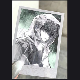 盗墓笔记同人周边拍立得小卡三寸卡片吴邪小卡拍立得雨夜系列高清