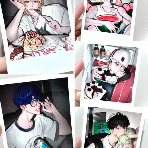 新款PLAVE同人自制高颜值拍立得三寸小卡装饰收藏出卡送朋友闺蜜