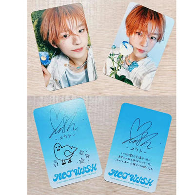yushi小卡3寸nctwish小卡高颜值