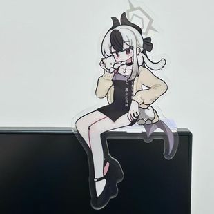 蔚蓝档案周边鬼方佳代子亚克力坐姿立牌装 饰摆件收藏谷子送礼物